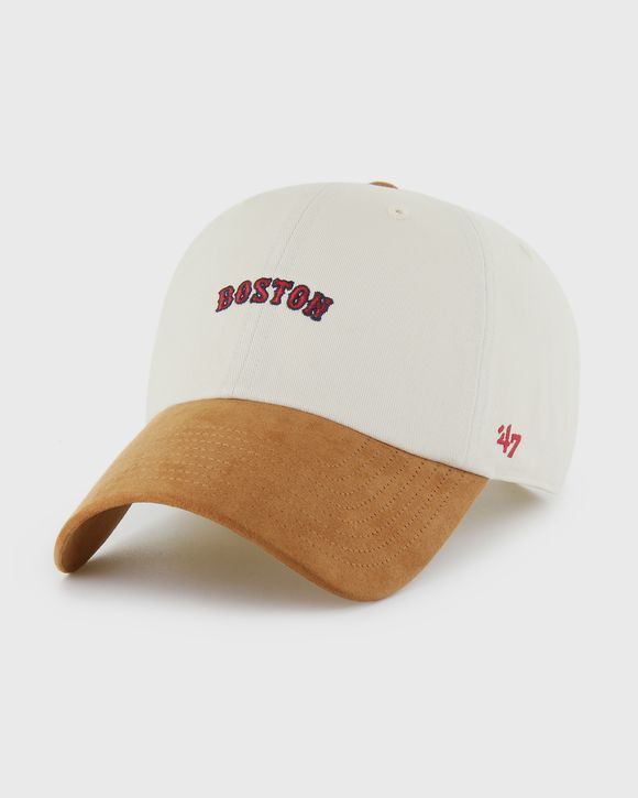 MLB Boston Red Sox Mini Script Suede Visor Æ47 CLEAN UP
