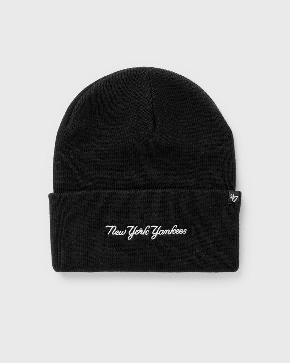 MLB New York Yankees Base Runner Script '47 CUFF KNIT