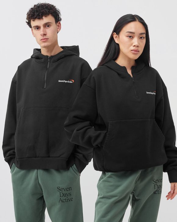 Oversized Half Zip Hoodie