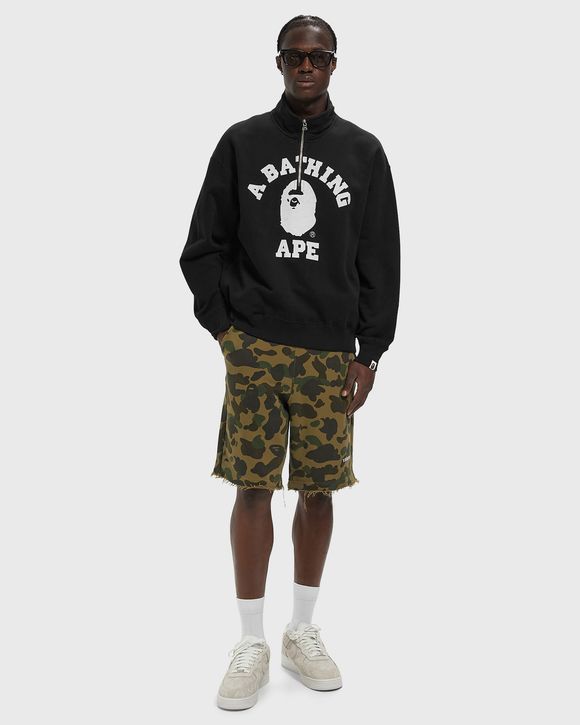 1ST CAMO HEAVY WASHED RELAXED FIT SWEAT SHORTS