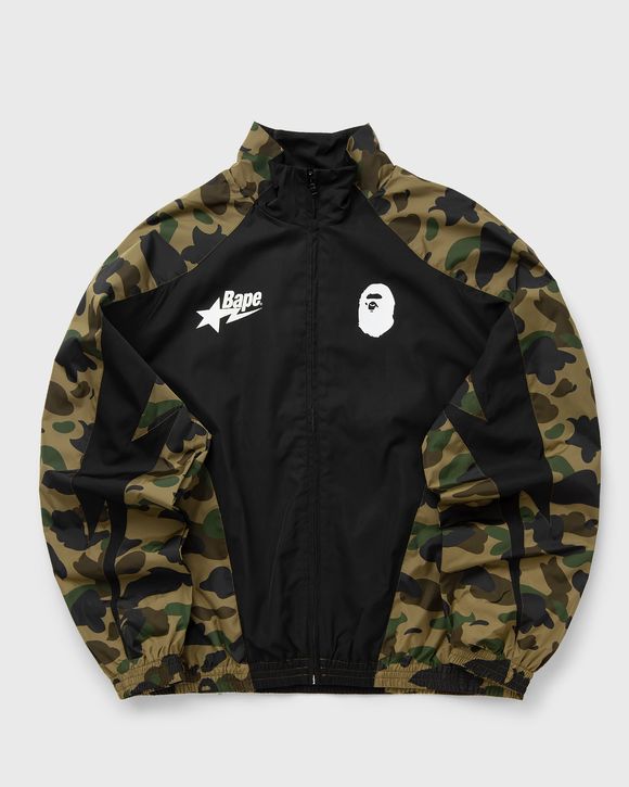 1ST CAMO STAND COLLAR TRACK JACKET