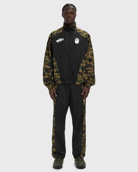 1ST CAMO STAND COLLAR TRACK JACKET
