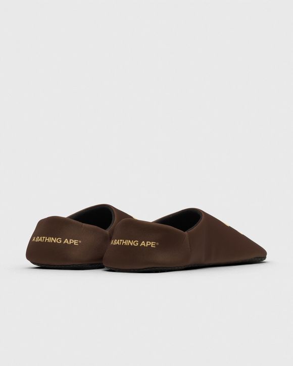 APE HEAD SLIPPERS & POUCH SET M TRAVEL