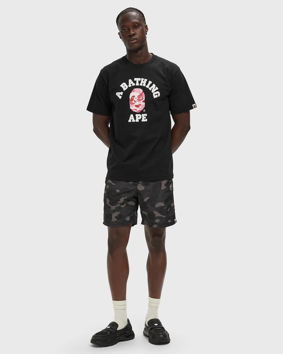 COLOR CAMO APE HEAD ONE POINT BEACH SHORTS