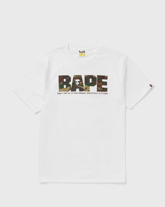 GLITCH WOODLAND CAMO ARMY BAPE TEE
