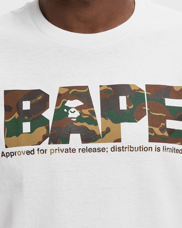 GLITCH WOODLAND CAMO ARMY BAPE TEE