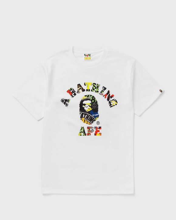 MULTI LOGO COLLEGE RELAXED FIT TEE