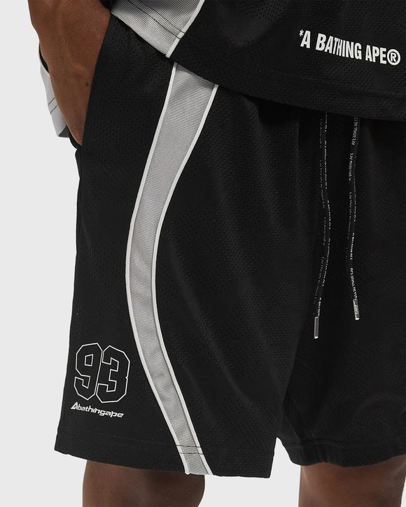 SOLID CAMO JACQUARD MULTILOGO RELAXED FIT SWEAT SHORTS