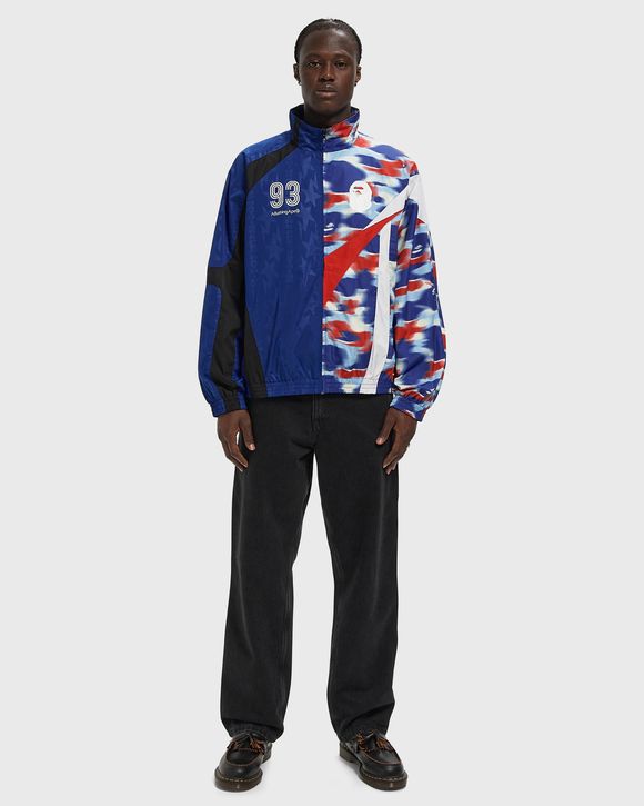 SPLIT STAND COLLAR TRACK JACKET