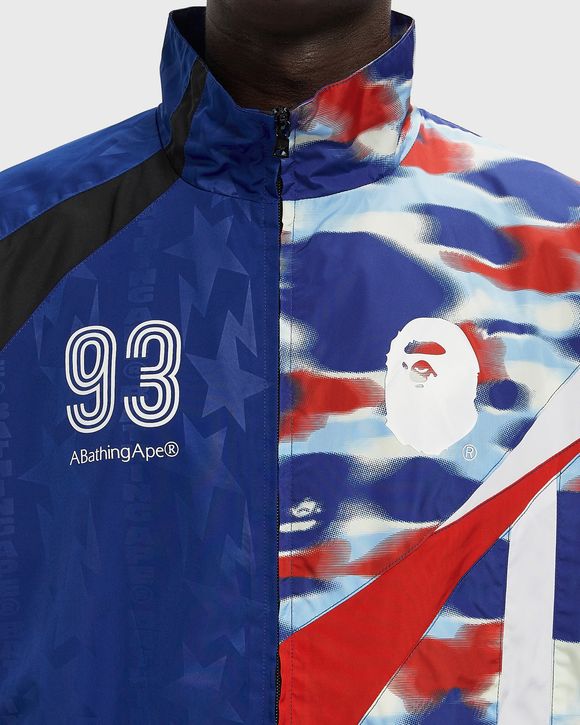 SPLIT STAND COLLAR TRACK JACKET