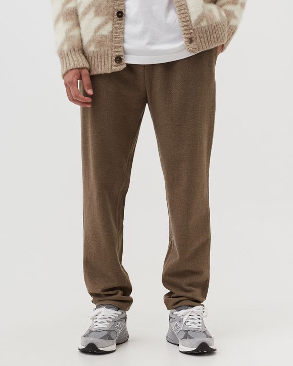 ELASTICATED WIDE TROUSERS