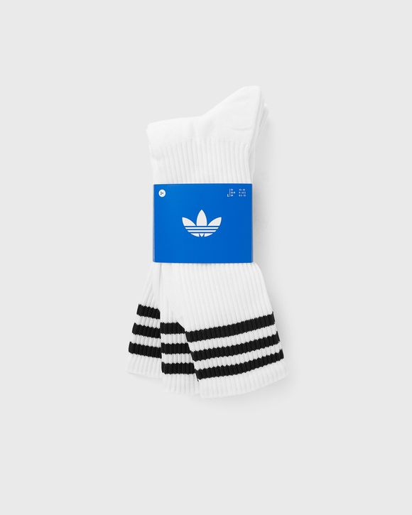 3 STRIPES HIGH CREW SOCKS 3 PAIRS