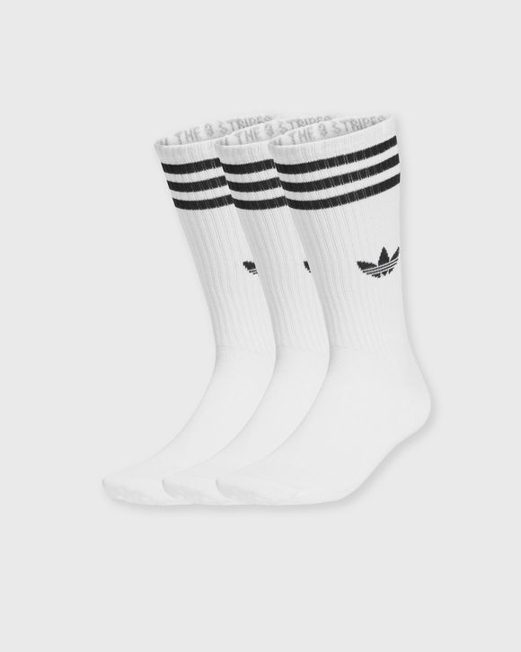 3 STRIPES HIGH CREW SOCKS 3 PAIRS