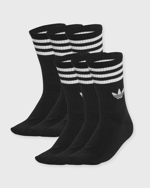 3 STRIPES CREW SOCKS 6 PAIRS