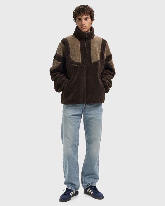ADICOLOR BLOCKED FLEECE TRACK TOP