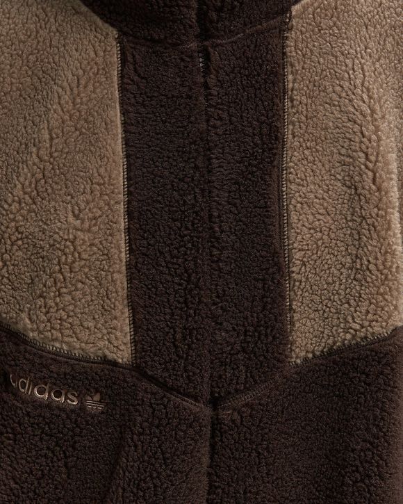 ADICOLOR BLOCKED FLEECE TRACK TOP