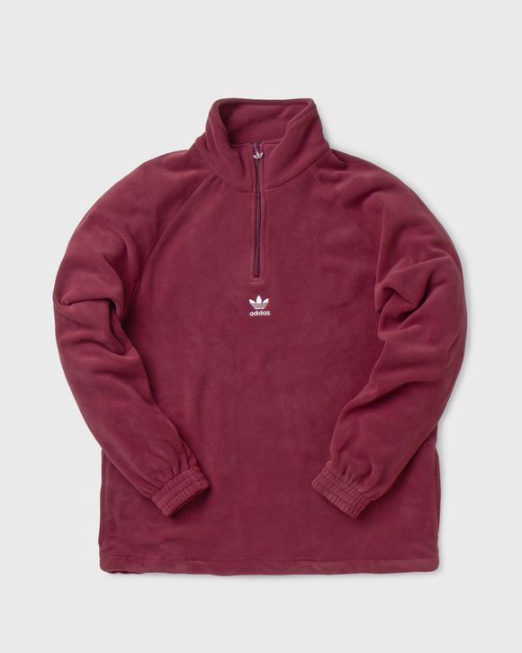ADICOLOR CLASSICS TEDDY FLEECE HALF-ZIP SWEATSHIRT
