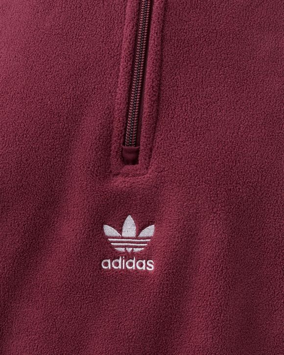 ADICOLOR CLASSICS TEDDY FLEECE HALF-ZIP SWEATSHIRT