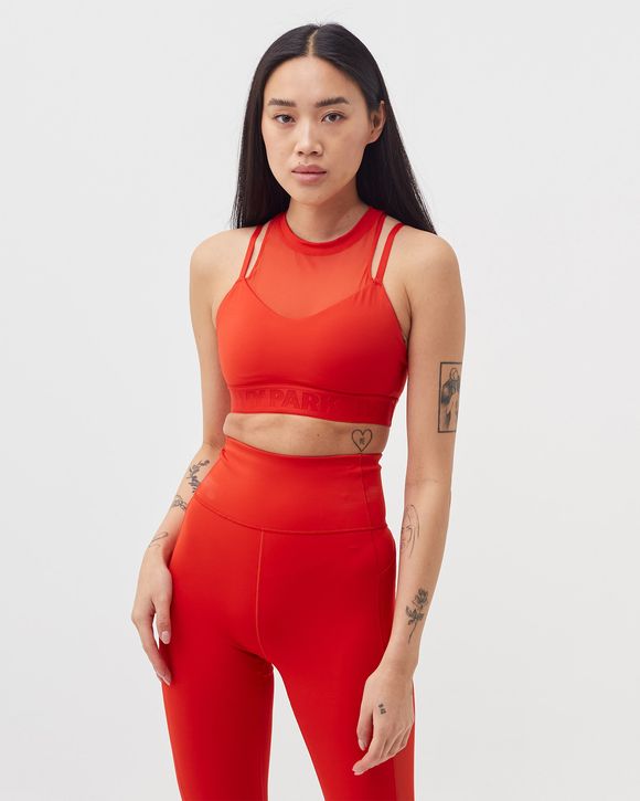 ADIDAS X IVY PARK HIGH NECK SHEER BRA