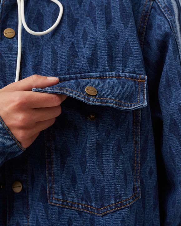 ADIDAS X Ivy Park Monogram Denim Shirt