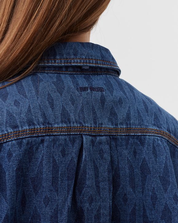 ADIDAS X Ivy Park Monogram Denim Shirt