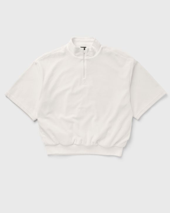 BASKETBALL VELOUR HALF-ZIP SWEATSHIRT