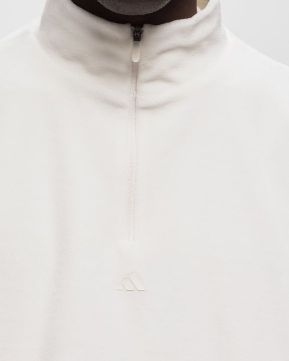BASKETBALL VELOUR HALF-ZIP SWEATSHIRT