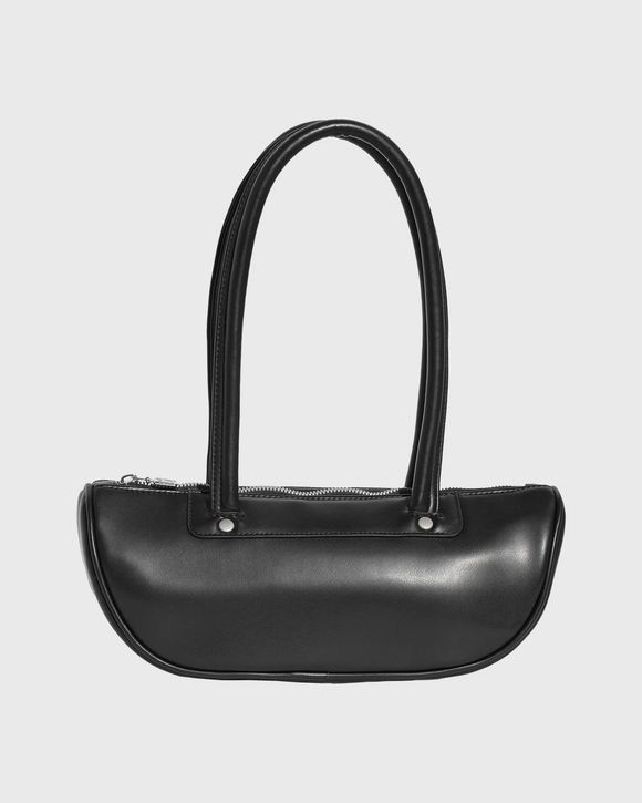 ELONGATED BOWLING AIRLINER SHOULDER BAG