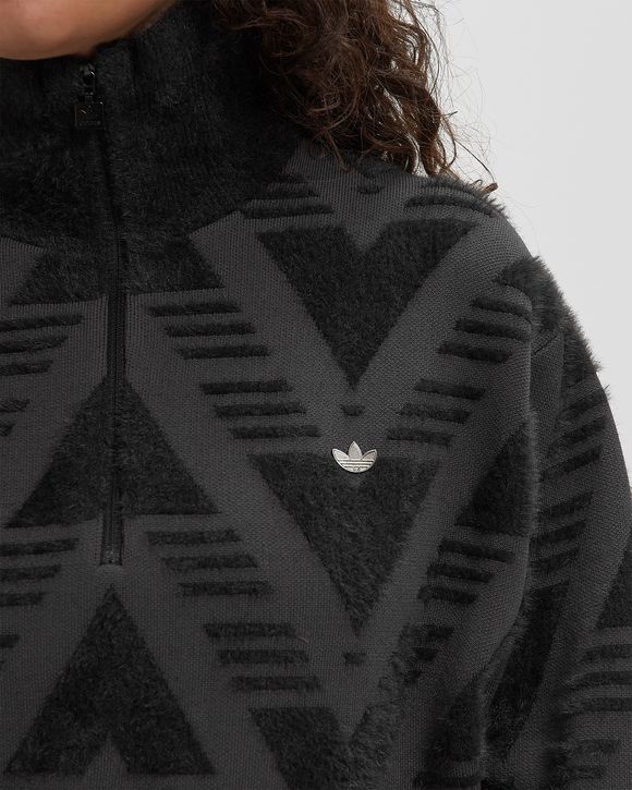 WMNS KNITTED HALF-ZIP SWEATER
