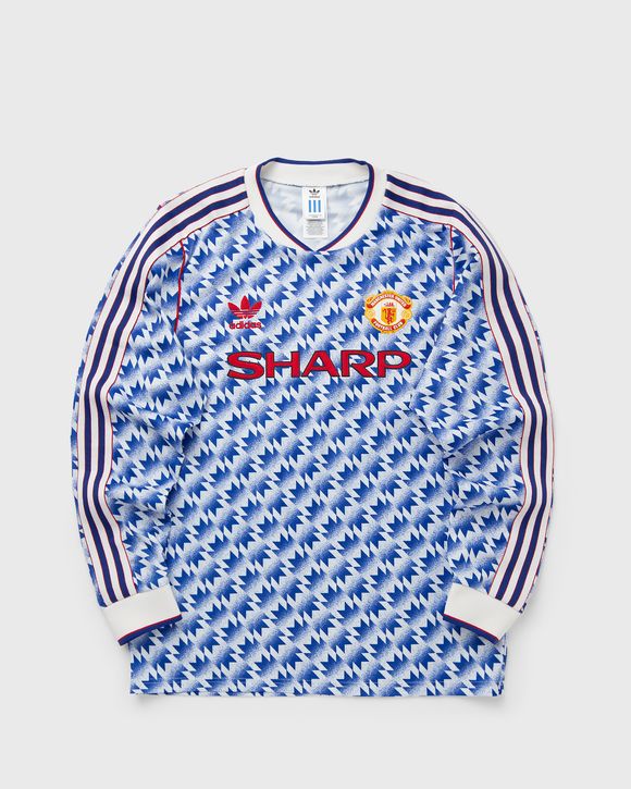 Manchester United Away Long Sleeve Jersey 90/92