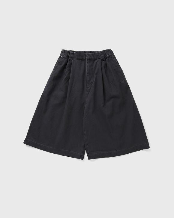 PLEATED JORTS