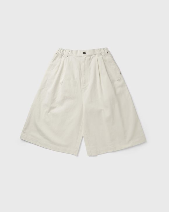 PLEATED JORTS