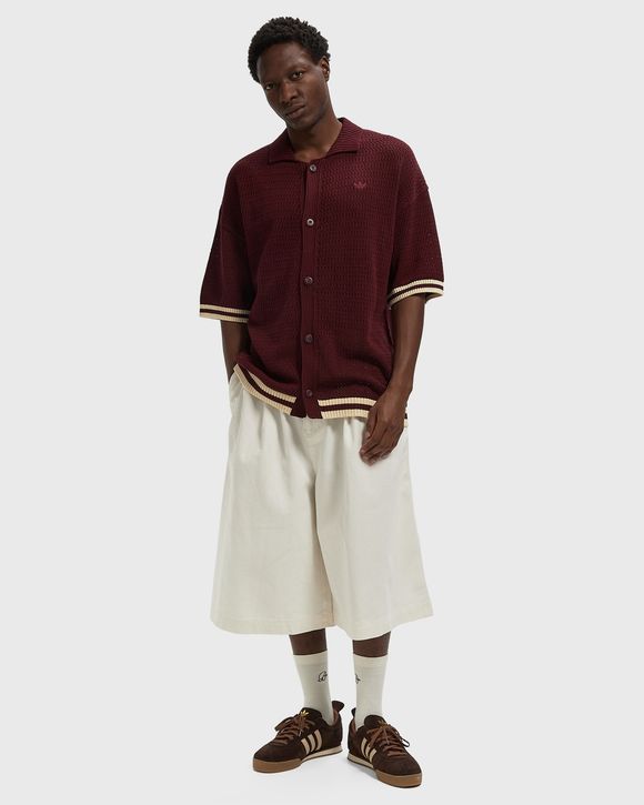 PLEATED JORTS