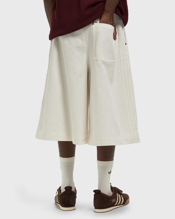 PLEATED JORTS