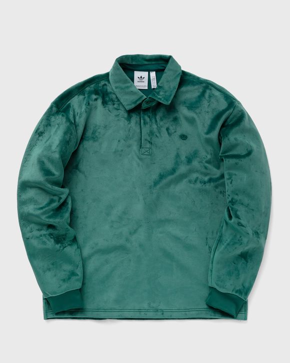 PREMIUM ESSENTIALS+ VELOUR LS POLO