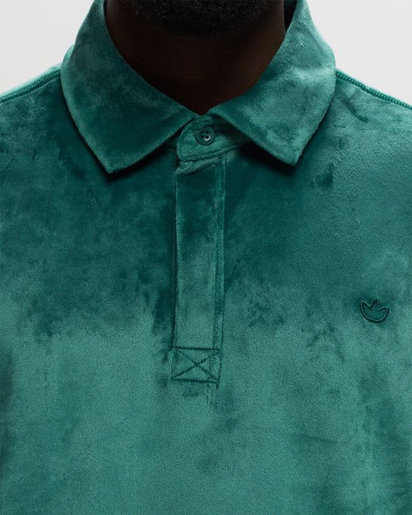 PREMIUM ESSENTIALS+ VELOUR LS POLO
