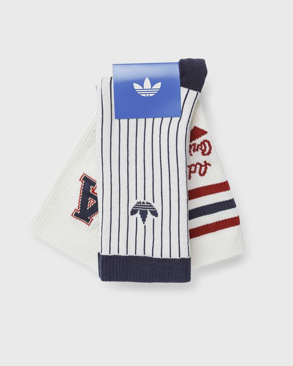 RETRO SPORT CREW SOCKS 2 PAIRS