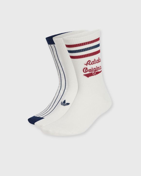 RETRO SPORT CREW SOCKS 2 PAIRS