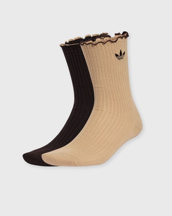 RUFFLE CREW SOCKS 2 PAIRS