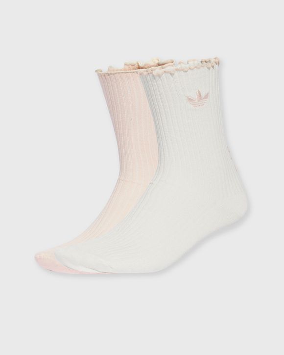 RUFFLE CREW SOCKS 2 PAIRS
