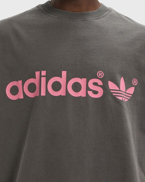 SIGNATURE LOGO FILLED T SHIRT WASHED