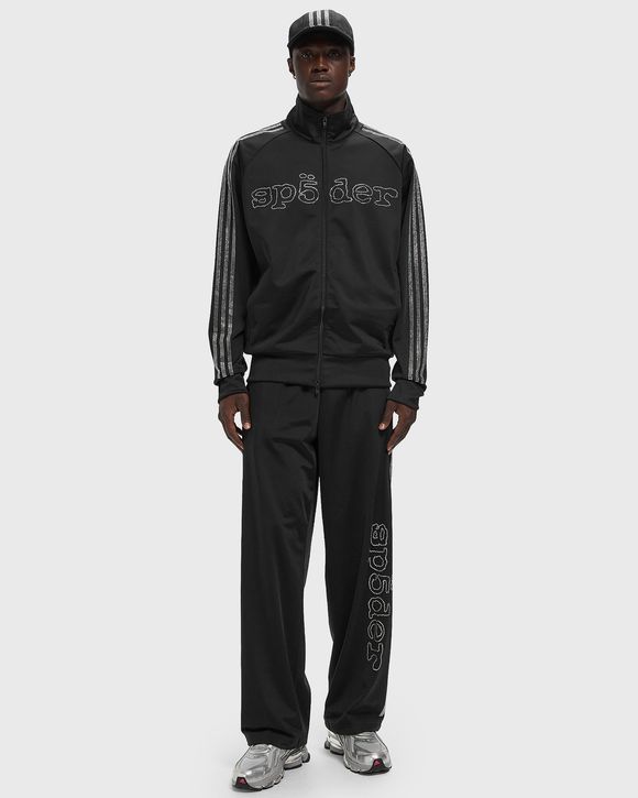 SP5DER RHINESTONE TRACKTOP