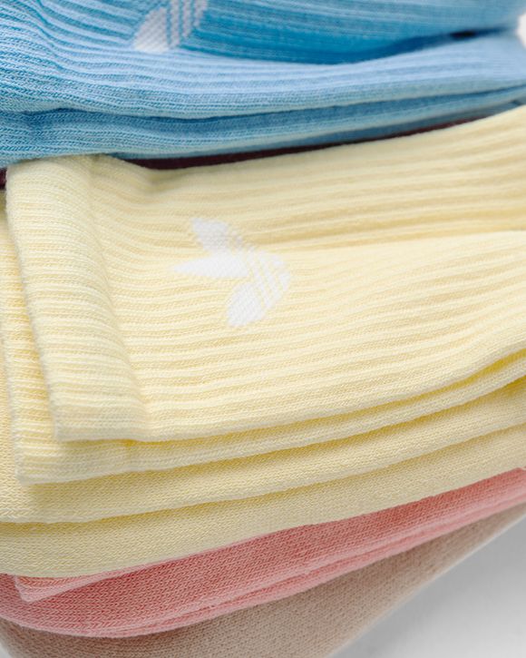 TREFOIL CREW SOCK CUSHION 6 PAIR PACK