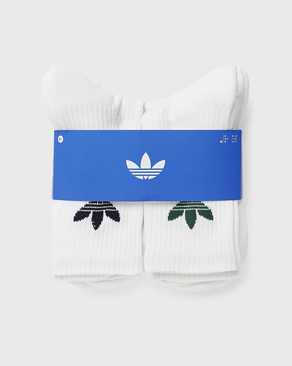TREFOIL CREW SOCK CUSHION 6 PAIR PACK