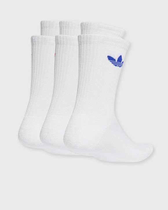 TREFOIL CREW SOCK CUSHION 6 PAIR PACK