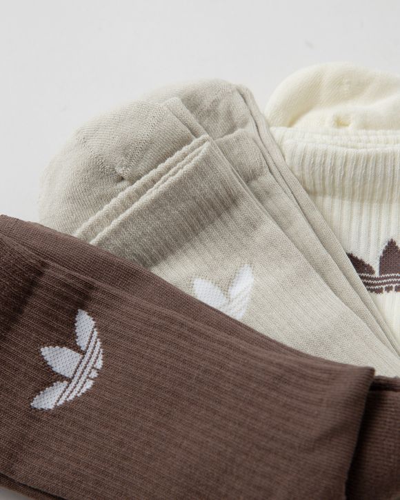 TREFOIL CREW SOCK CUSHION 6 PAIR PACK