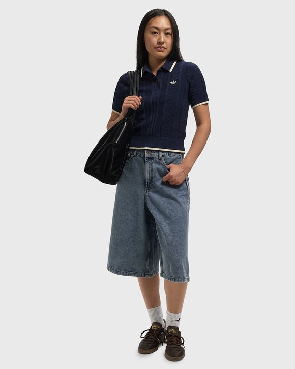 WMNS CABLE KNIT CALI TEE POLO