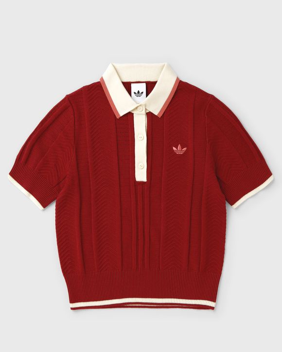 WMNS CABLE KNIT CALI TEE POLO