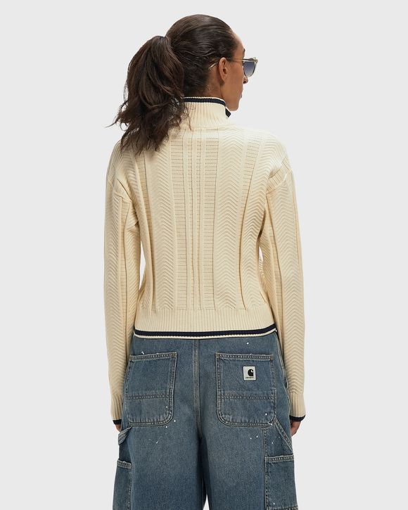 WMNS CABLE KNIT FIREBIRD TRACK TOP