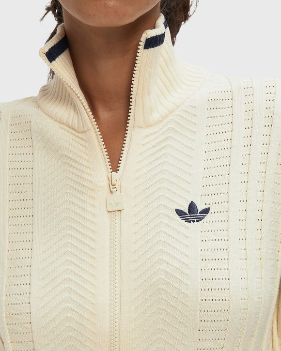 WMNS CABLE KNIT FIREBIRD TRACK TOP